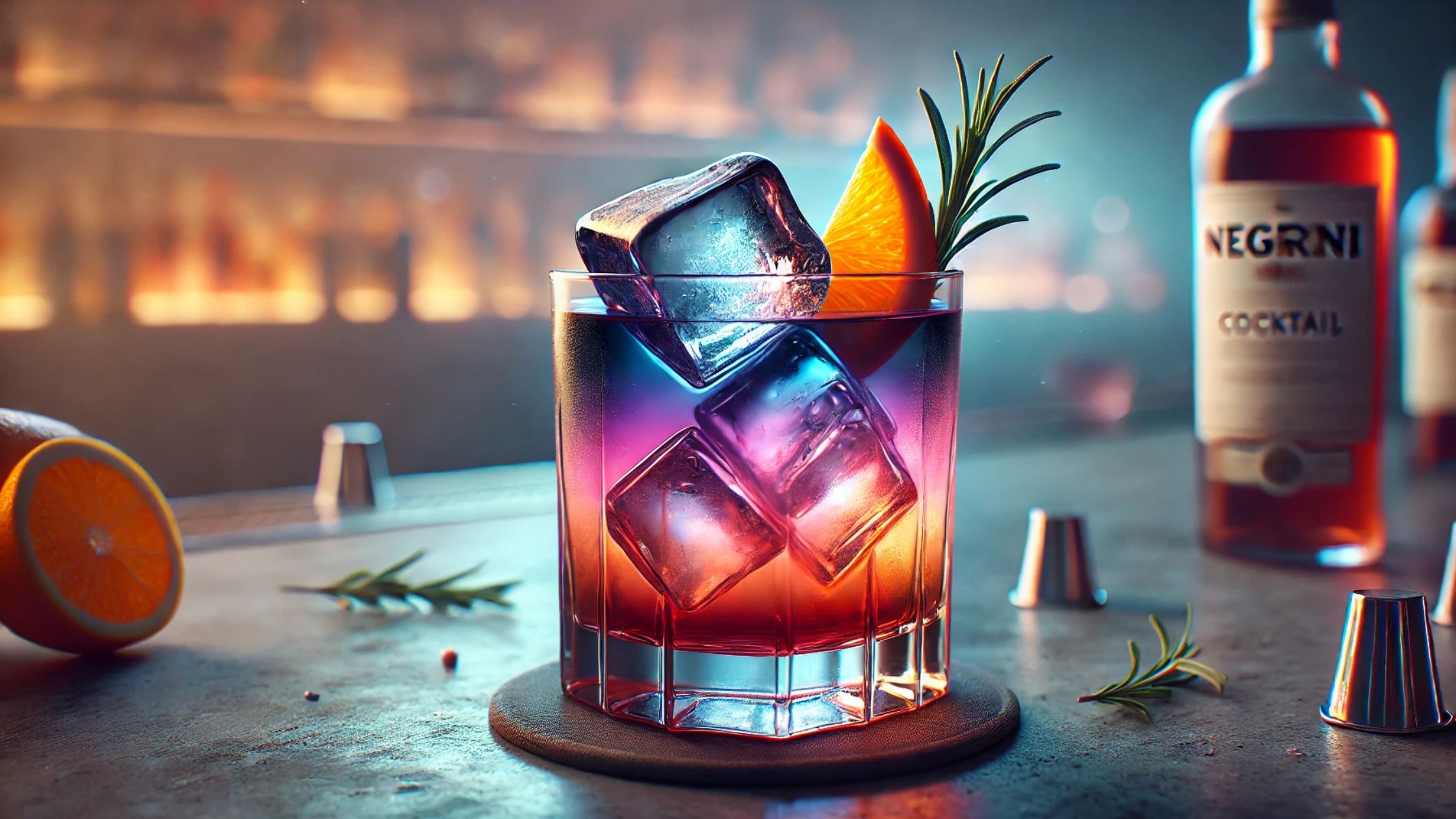 color changing negroni